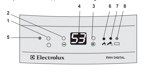 В описание, водонагреватель Electrolux EWH 80 Digital